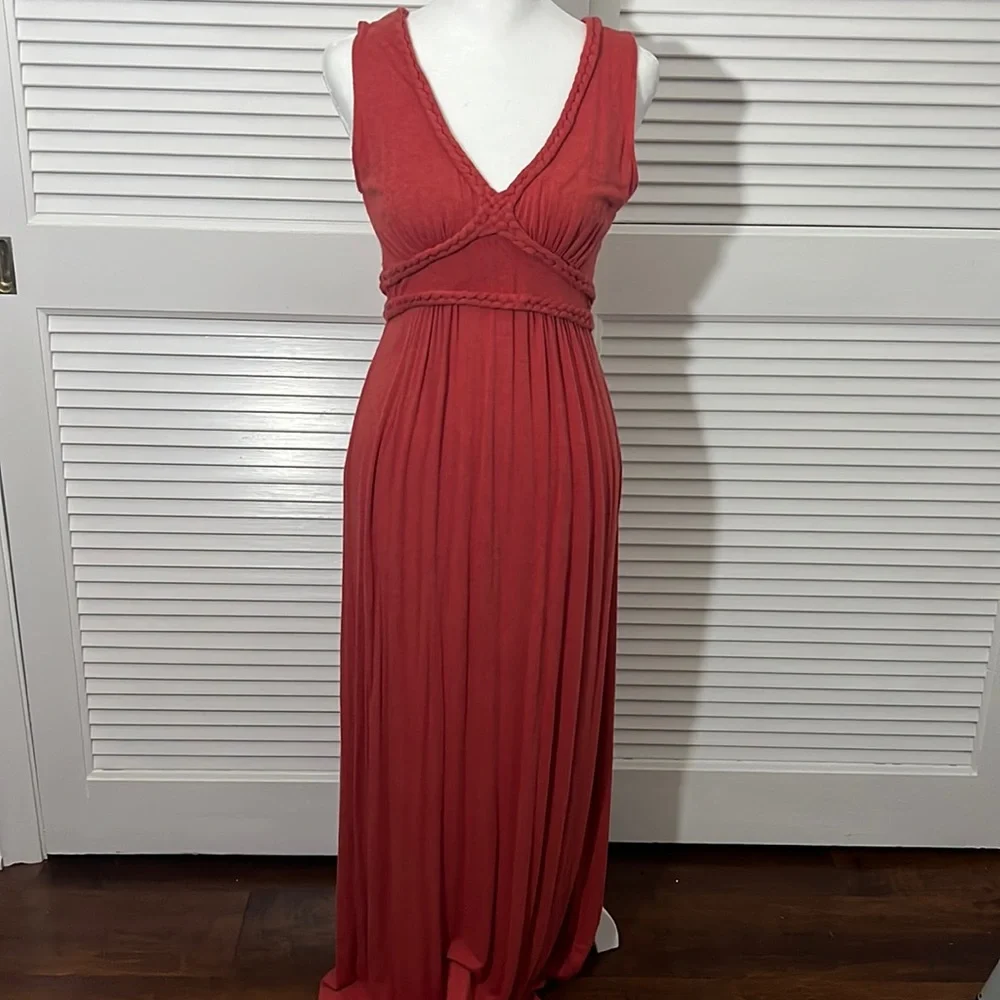 Max Studio burnt orange Maxi dress, size small - Picture 1 of 5